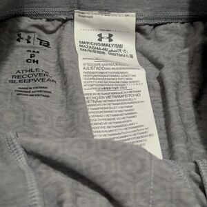 Under Armour pants- Athlete recovery sleepwear, size small, light gray,new